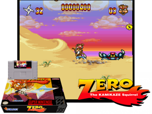 Zero the Kamikaze Squirrel (U) [!] Cover